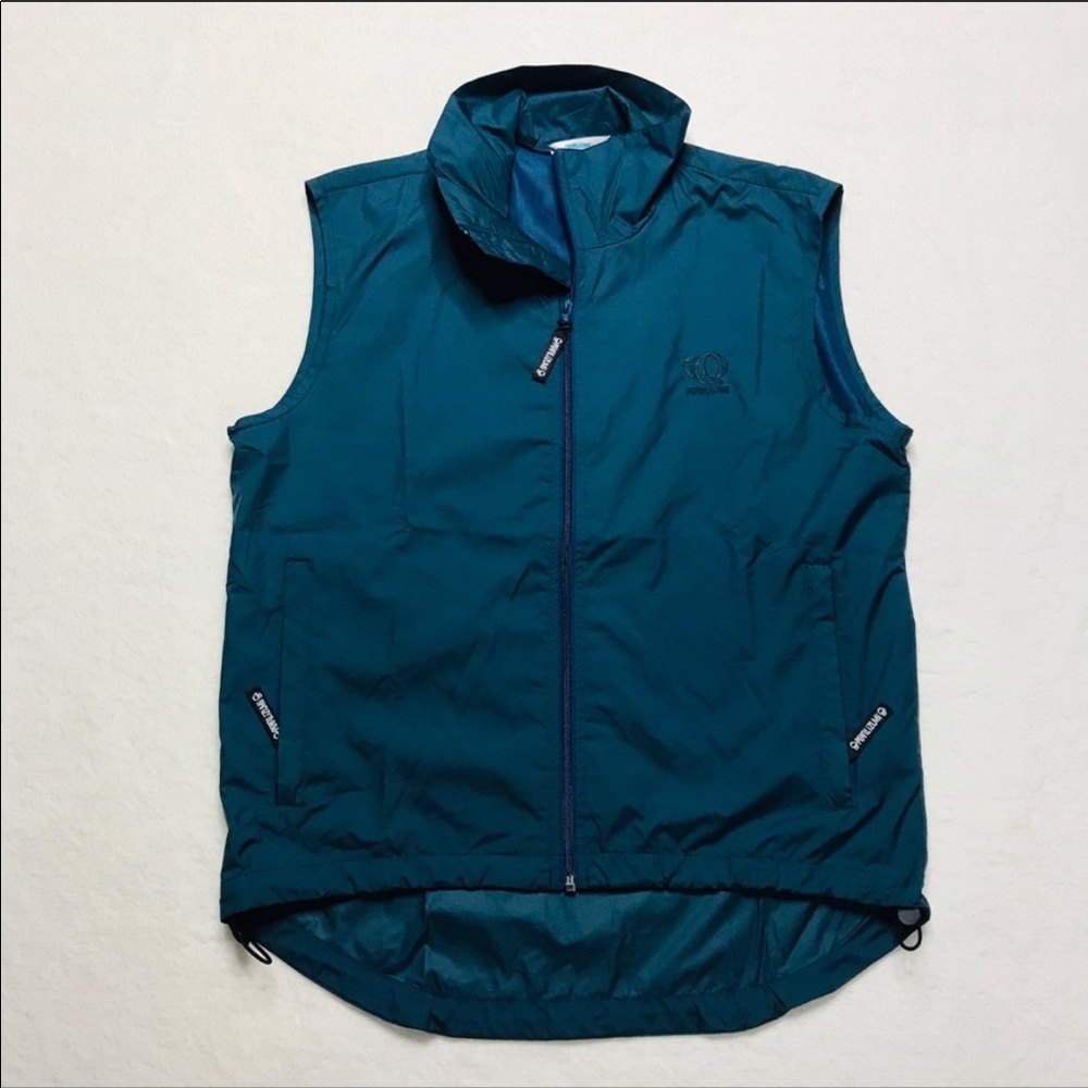NEW Pearl Izumi Cycling Teal Vest Full Zip Mens M